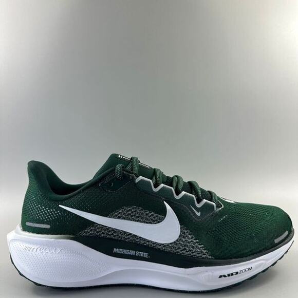 Nike Air Zoom Pegasus 41 Michigan State Spartans Men Size 9 Shoes FZ5127-300 NEW - Picture 1 of 6